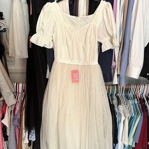 White ballerina dress